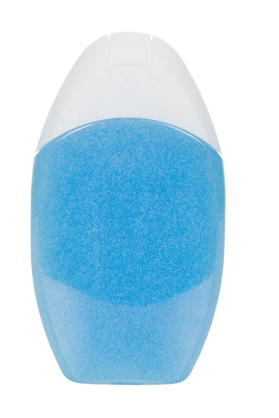 Close-up of a shampoo bottle — Stock Photo, Image