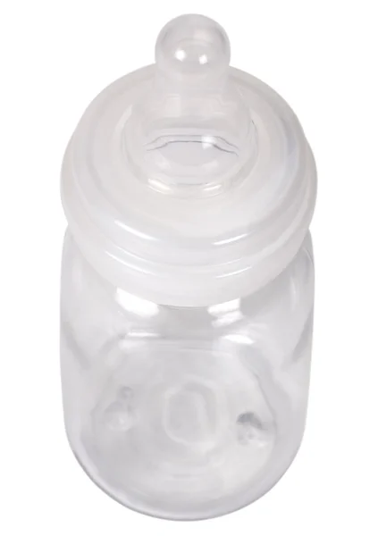 Nahaufnahme einer Babyflasche — Stockfoto