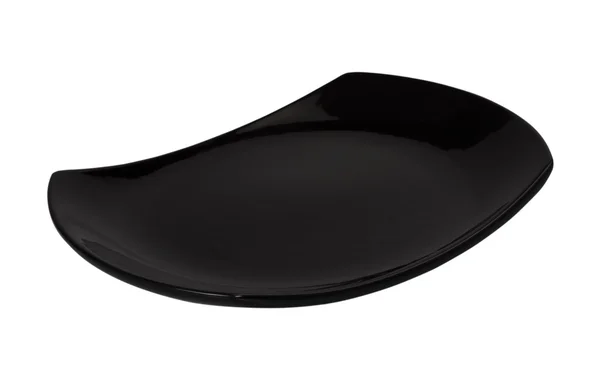 Close-up of a black tray — Stock Photo, Image