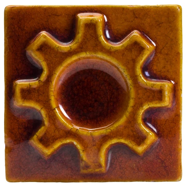 Detail ozdobné dlaždice — Stock fotografie