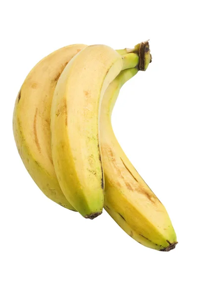 Nahaufnahme von drei Bananen — Stockfoto