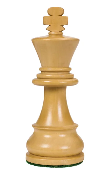 Close-up of a king chess piece — Stock Photo, Image