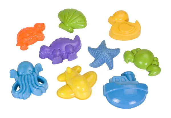 Close-up of assorted toys — Stock Photo, Image