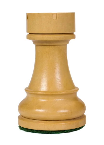 Close-up of a rook chess piece Stock Picture