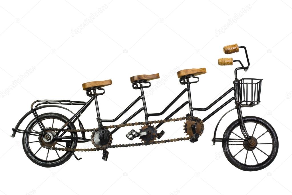 tandem bike for three