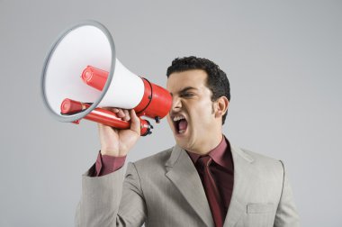 bağırıp işadamı