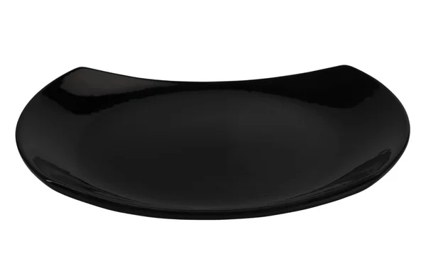 Close-up of a black tray — Stock Photo, Image