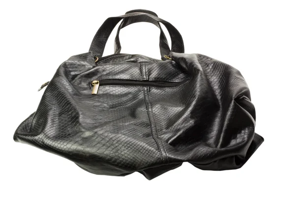 Siyah el çantası Close-Up — Stok fotoğraf