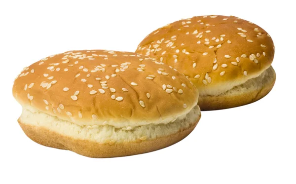 Close-up of sesame seed breads — Stock Photo, Image