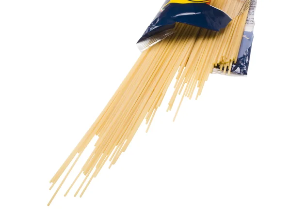 Close-up of uncooked spaghetti — Stock Photo, Image