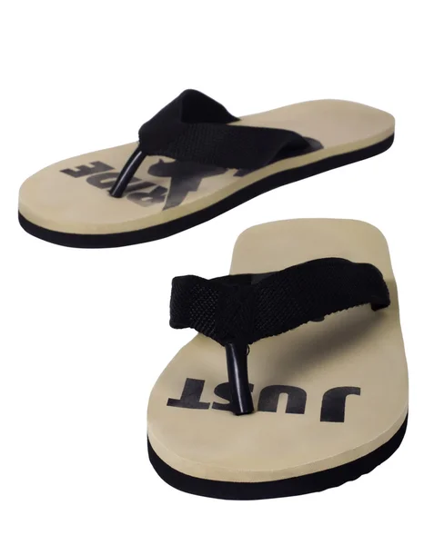 Nahaufnahme eines Paares Flip-Flops — Stockfoto