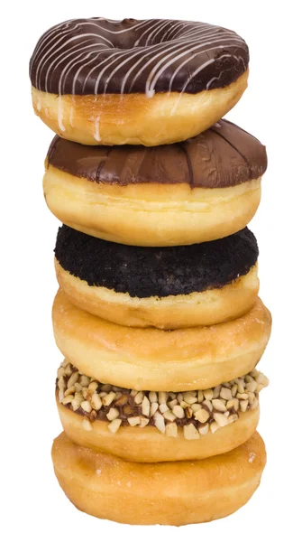 Close-up of assorted donuts — Stock Photo, Image