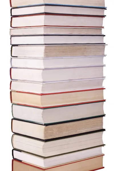 Close-up of a stack of books — Stock Photo, Image