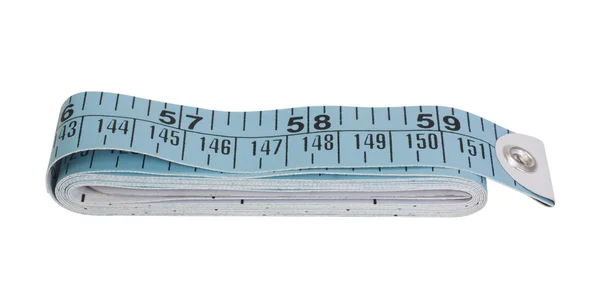 Aproximação das medidas em matéria de fita — Fotografia de Stock