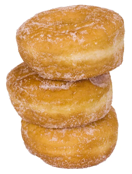 Close-up of stack of donuts — Stock Photo, Image