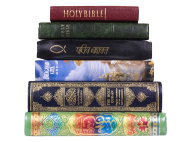 dini kitap yığını