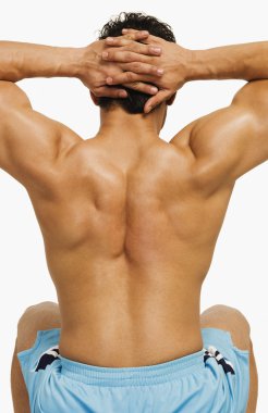 egzersiz fitness topu adamım