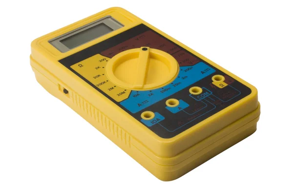 Närbild av en digital multimeter — Stockfoto