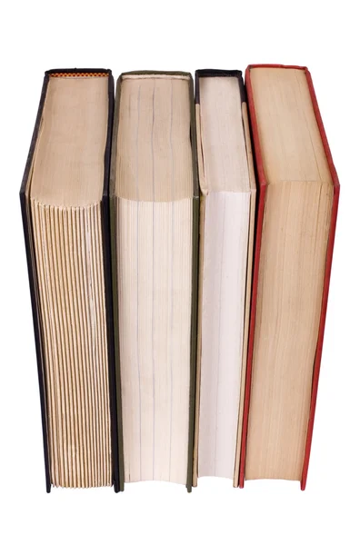 Close-up of a stack of books — Stock Photo, Image