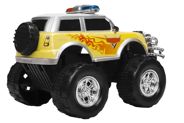 Primer plano de un camión monstruo de juguete — Foto de Stock