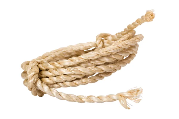 Close-up of a bundle of nylon rope — Stock Photo, Image