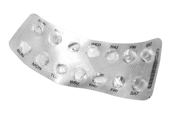 Close-up of a blister pack — Stock Photo, Image