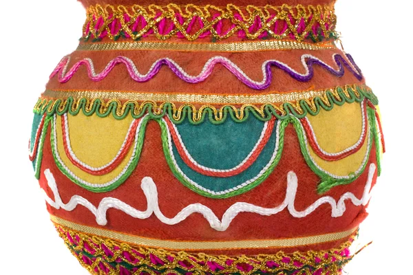 Close-up of a decorative pot — Stock Photo, Image