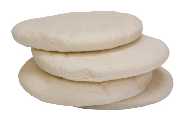 Close-up of a stack of pizza dough — Stock Photo, Image