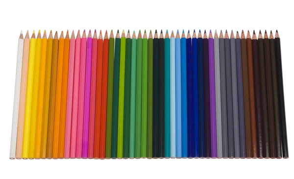 Close-up of colored pencils — Stock Photo, Image