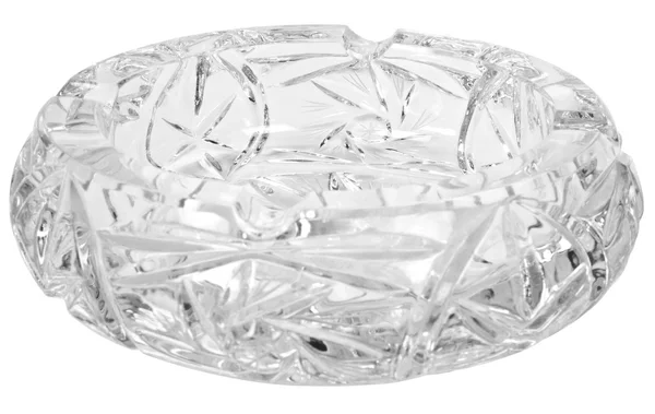 Zbliżenie: popielniczka kryształ — Zdjęcie stockowe