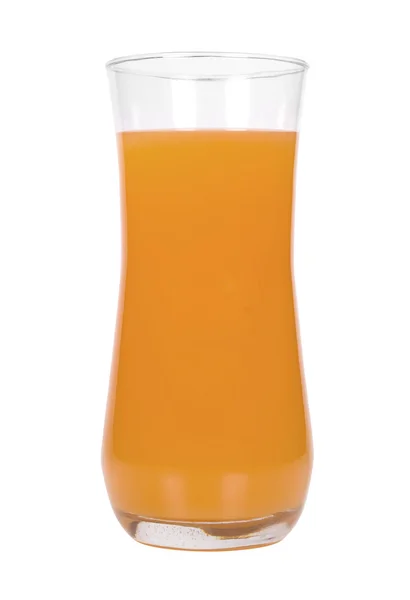 Primer plano de un vaso de jugo de naranja — Foto de Stock