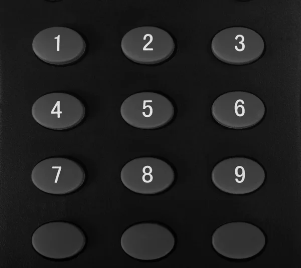 リモコンのボタンのクローズ アップ — ストック写真