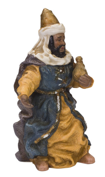 Крупный план фигурки короля
