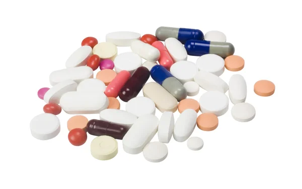 Close-up of assorted pills — Stock Photo, Image