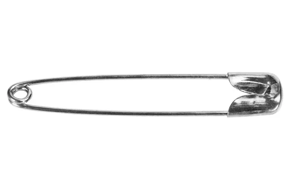 Close-up of a safety pin — Stock Photo, Image