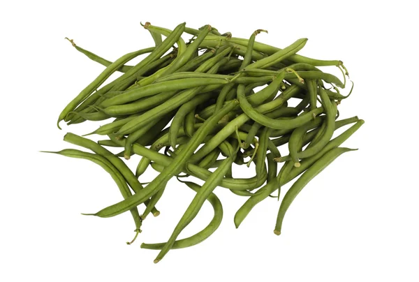 Nahaufnahme von grünen Bohnen — Stockfoto
