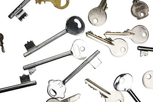 Geassorteerde sleutels — Stockfoto