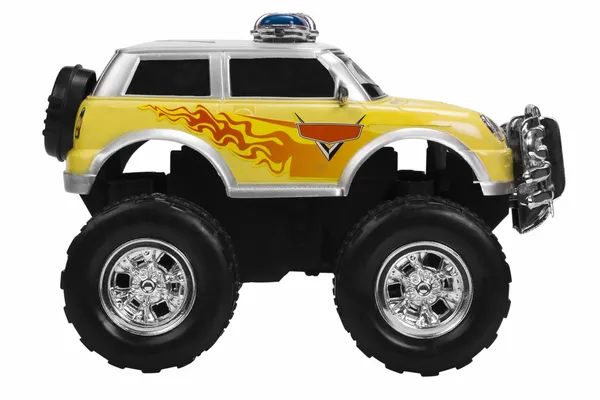 Szczelnie-do góry zabawek monster truck — Zdjęcie stockowe