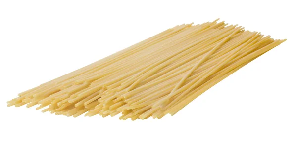 Nahaufnahme von ungekochten Spaghetti — Stockfoto