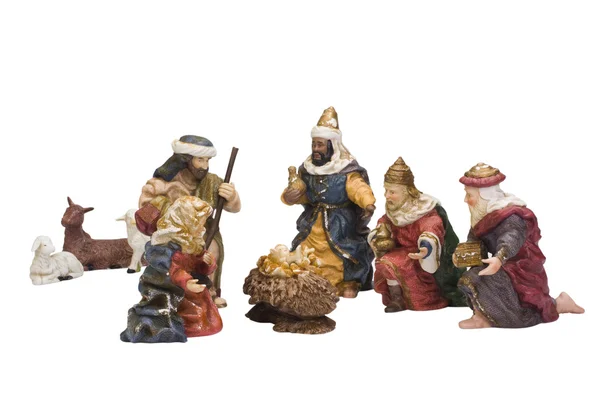 Nativity figurines — Stock Photo, Image