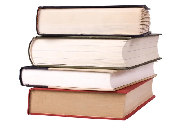 Close-up of a stack of books — Stock Photo, Image