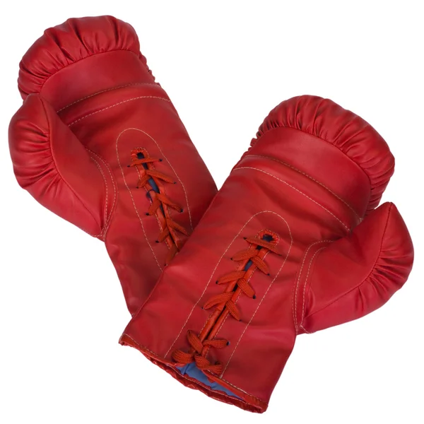 Primer plano de un par de guantes de boxeo — Foto de Stock
