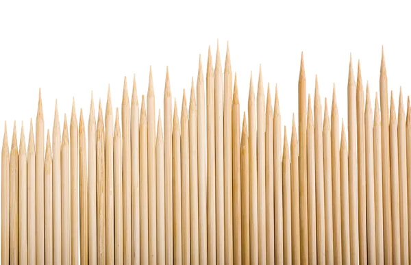 Close-up of toothpicks — Stock Photo, Image
