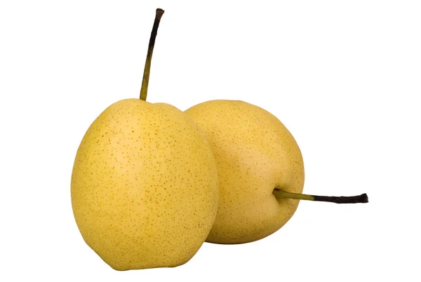 Close-up of two pears — Stock Photo, Image