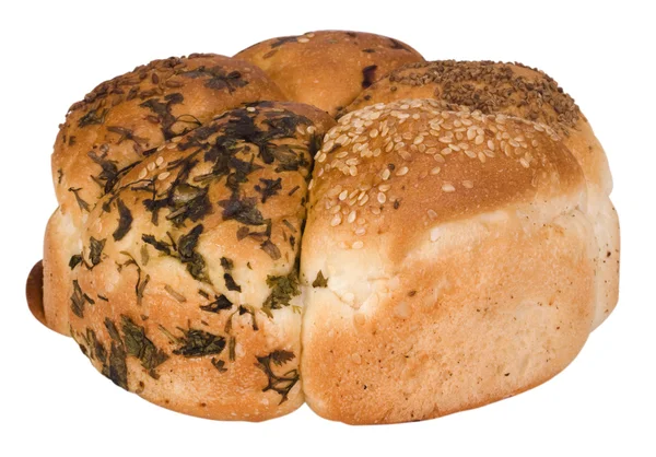 Primo piano del pane a grani multipli — Foto Stock