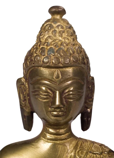Close-up de uma estatueta de Buda — Fotografia de Stock