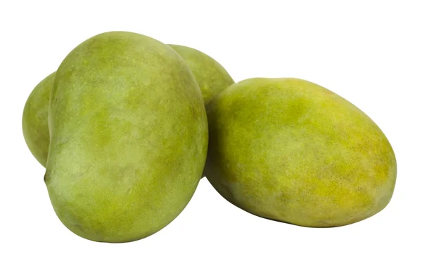 Nahaufnahme von grünen Mangos — Stockfoto