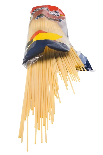 Close-up of uncooked spaghetti — Stock Photo, Image