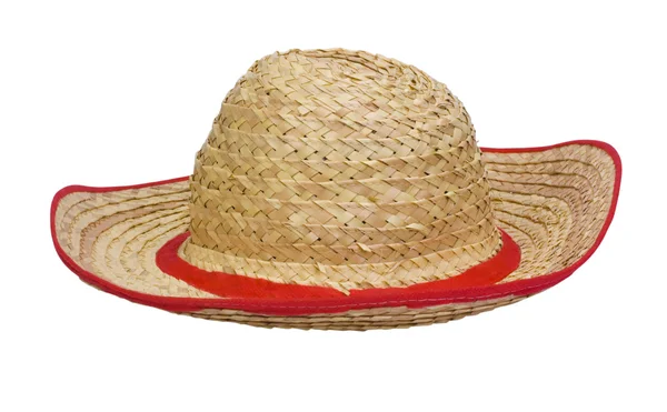 Primer plano de un sombrero de paja — Foto de Stock
