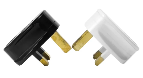 Close-up of electrical plugs — Stock Photo, Image